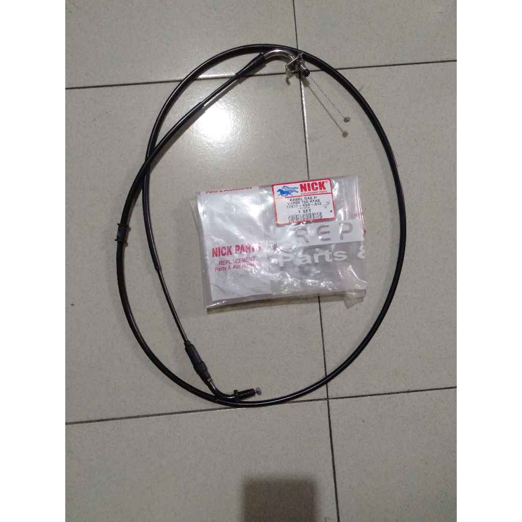 Kabel Gas Throttle Cable Atas Vario 150 125 LED K59 2015 2016 2017 Panjang 180 CM Merk NICK