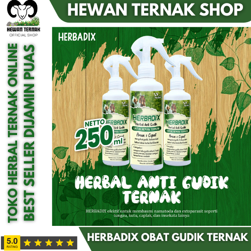 HERBADIX Obat Gudik & Kudis Hewan Herbal – Sembuh Tanpa Suntikan