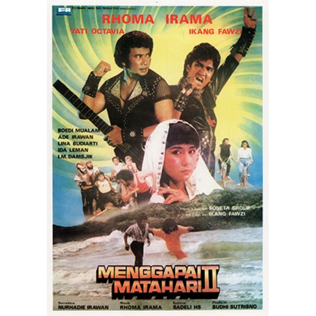 KASET DVD FILMM RHOMA IRAMA MENGGAPAI MATAHARI