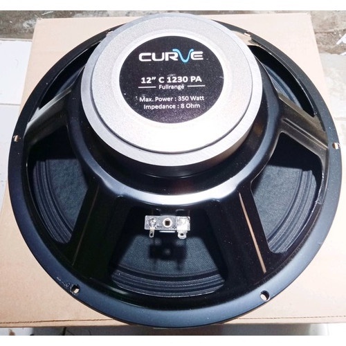 Speaker 12 Inch 1230 PA Curve Fullrange Original 1230 CURVE