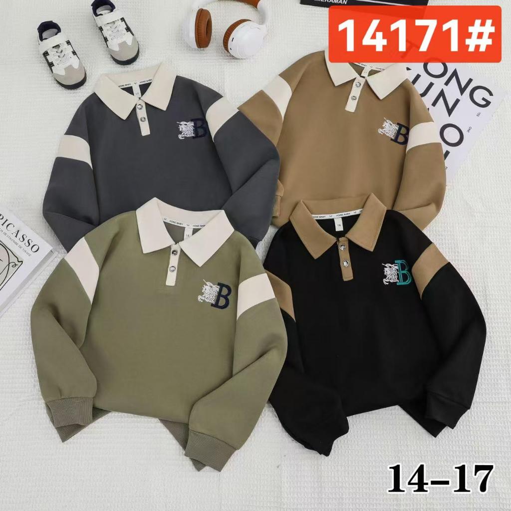 Sweater Kerah Kancing Anak Laki-Laki Import / Grosir Baju Anak