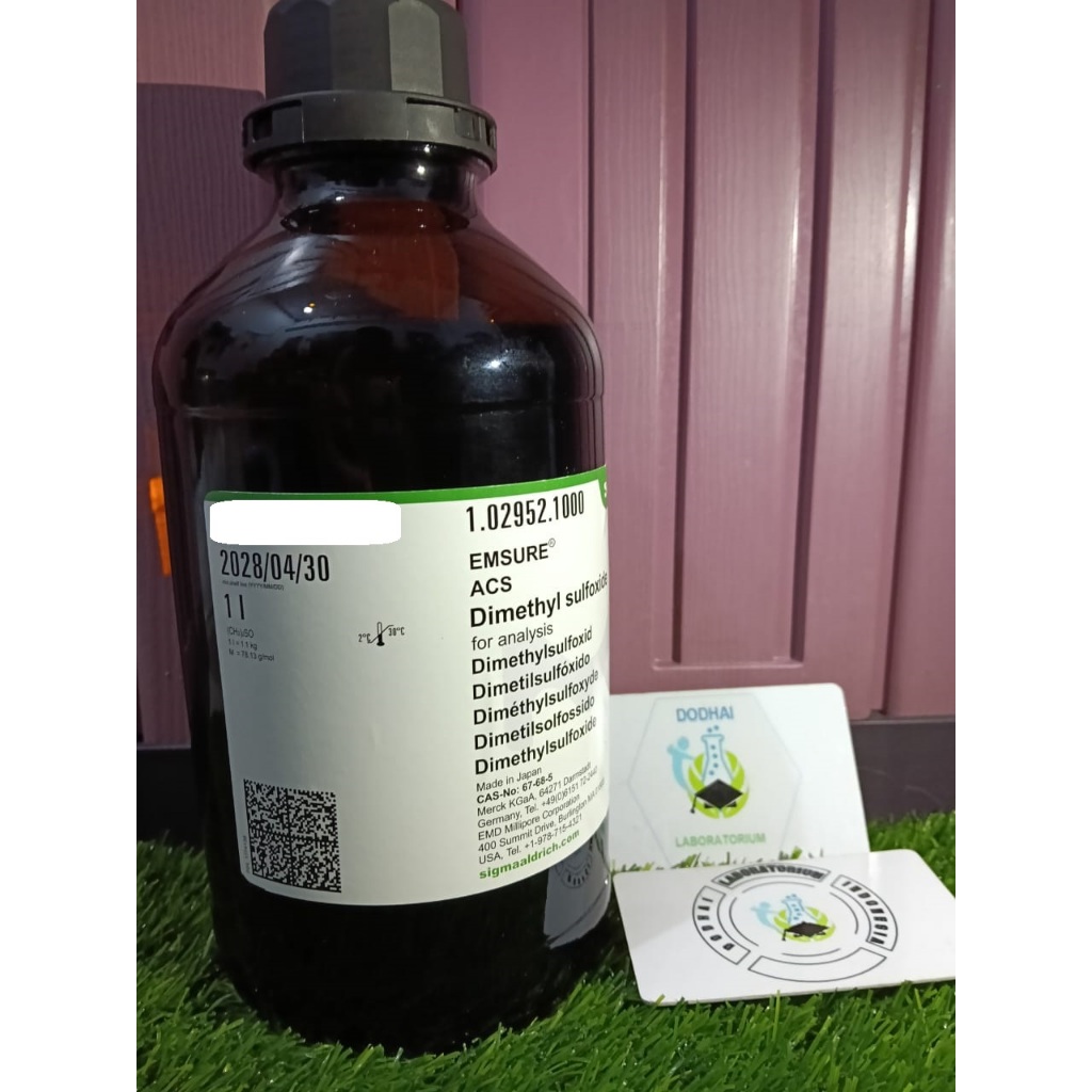 Dimethyl Sulfoxide Purity 99,9 %, DMSO, diimethylsulfoxid Merck