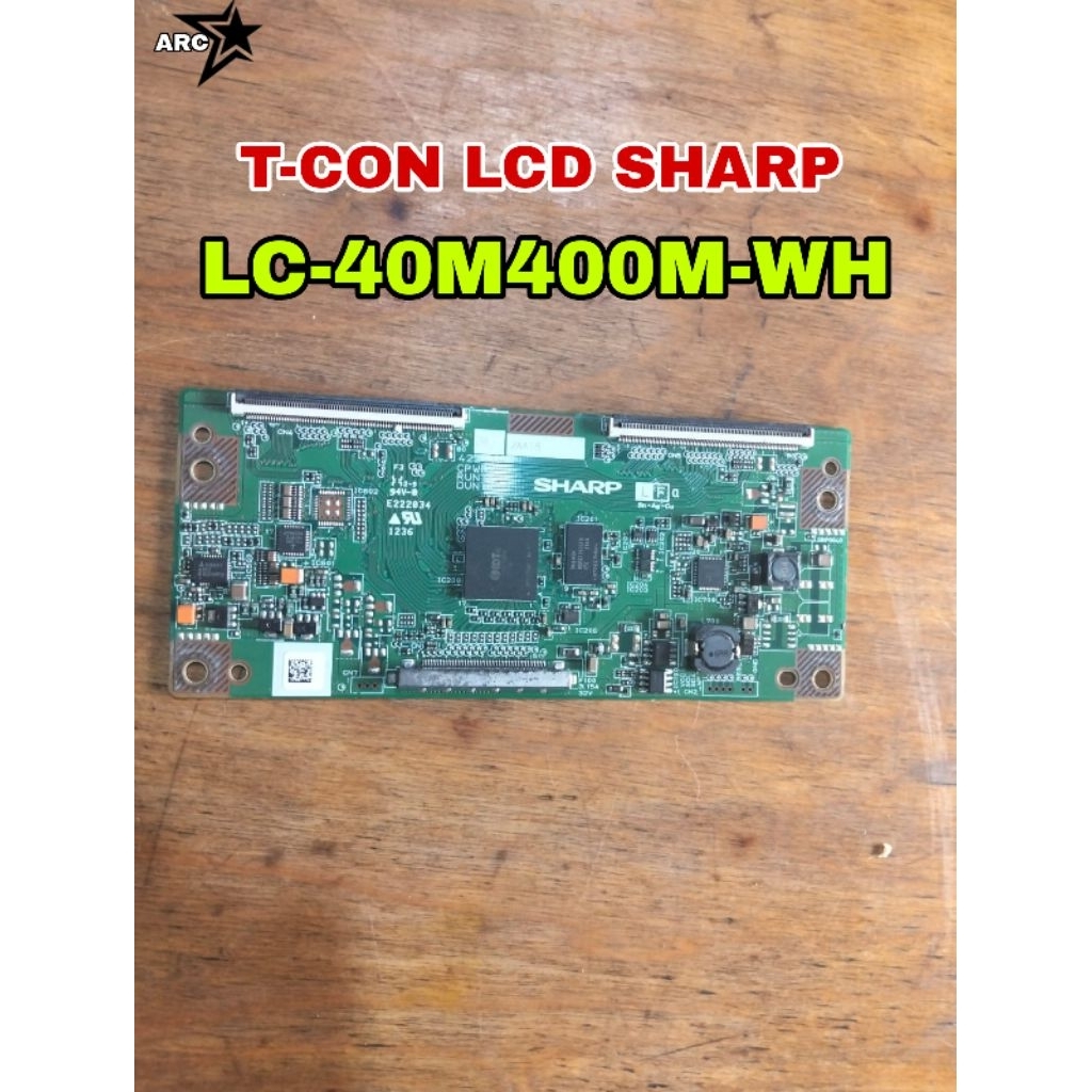 T-CON TV LCD SHARP 40 INCHI  LC-40M400M-WH