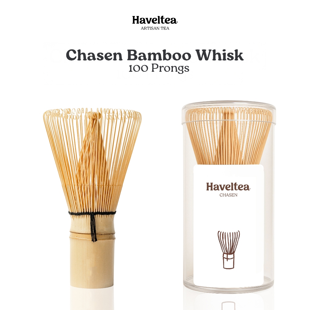 Haveltea Chasen Matcha Whisk Bamboo Original Jepang