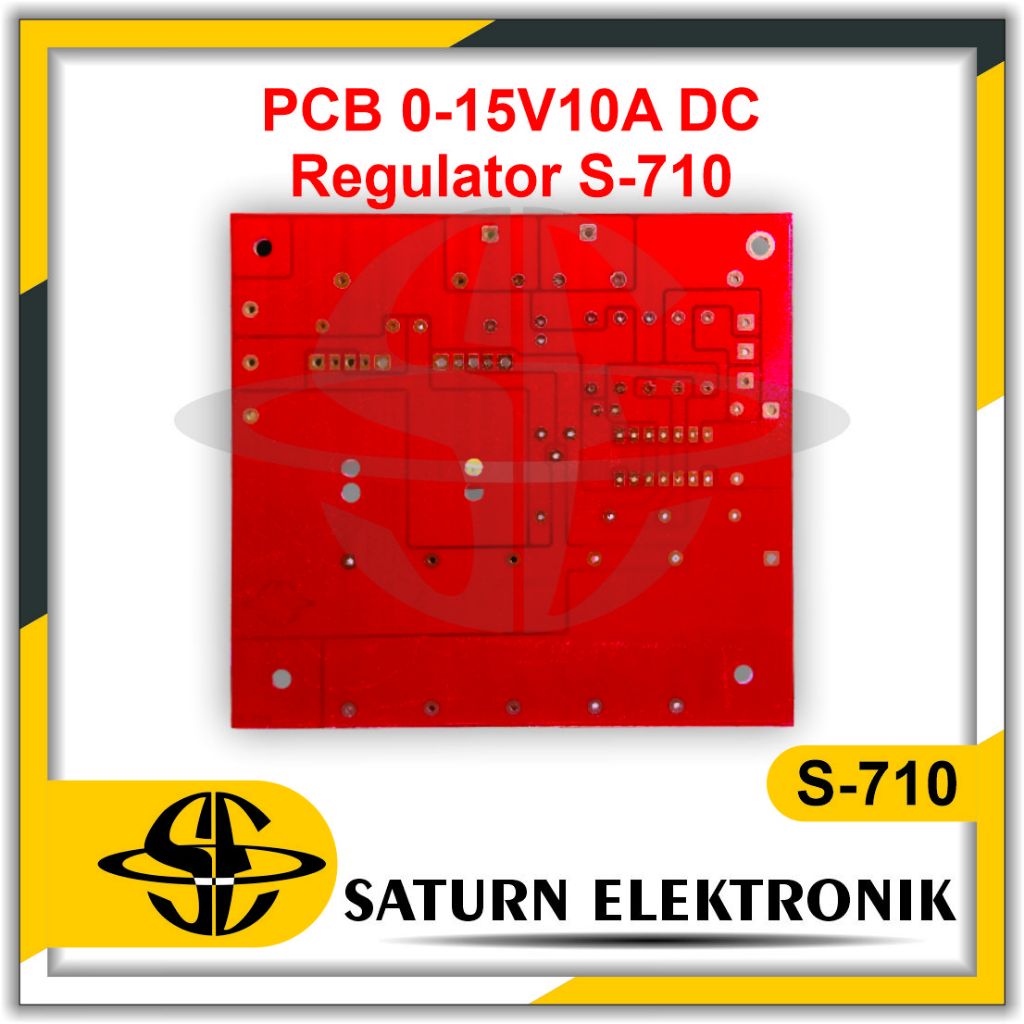 PCB 0-15V10A DC Regulator S-710