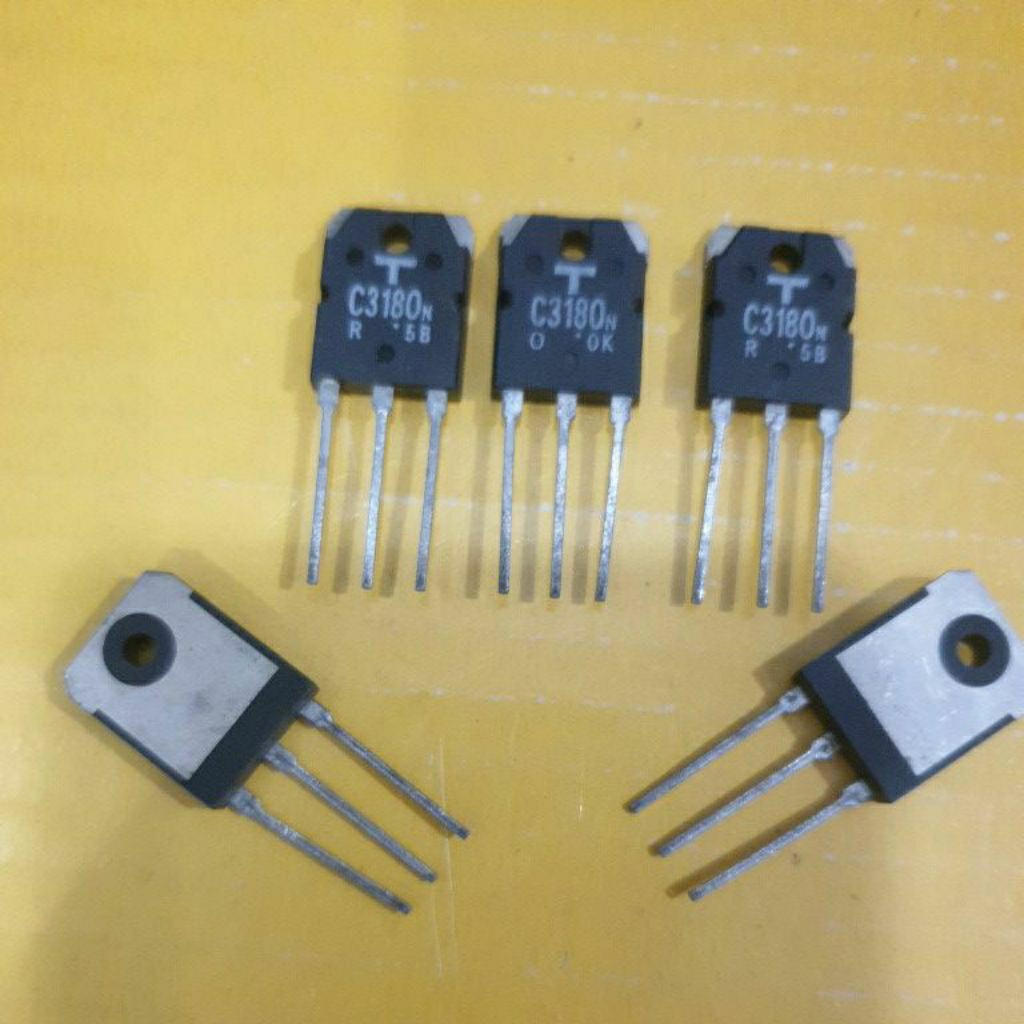 C 3180 TOSHIBA TRANSISTOR NPN ASLI ORIGINAL JAPAN
