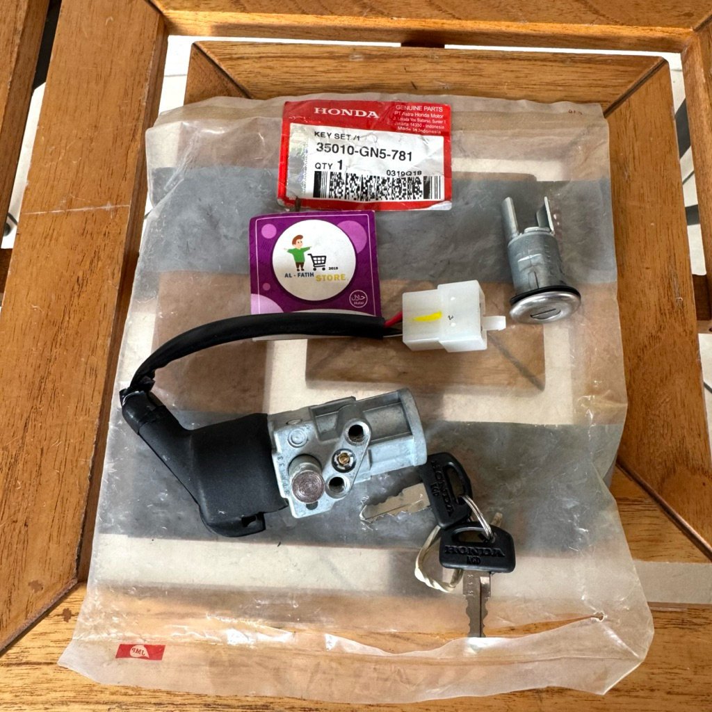 Kunci Kontak Jok Assy Keyset Astrea Prima Star Original AHM 35010-GN5-781