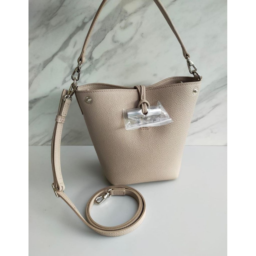 LC LE ROSEAU XS BUCKET BAG 13*20*10CM •CLAY•