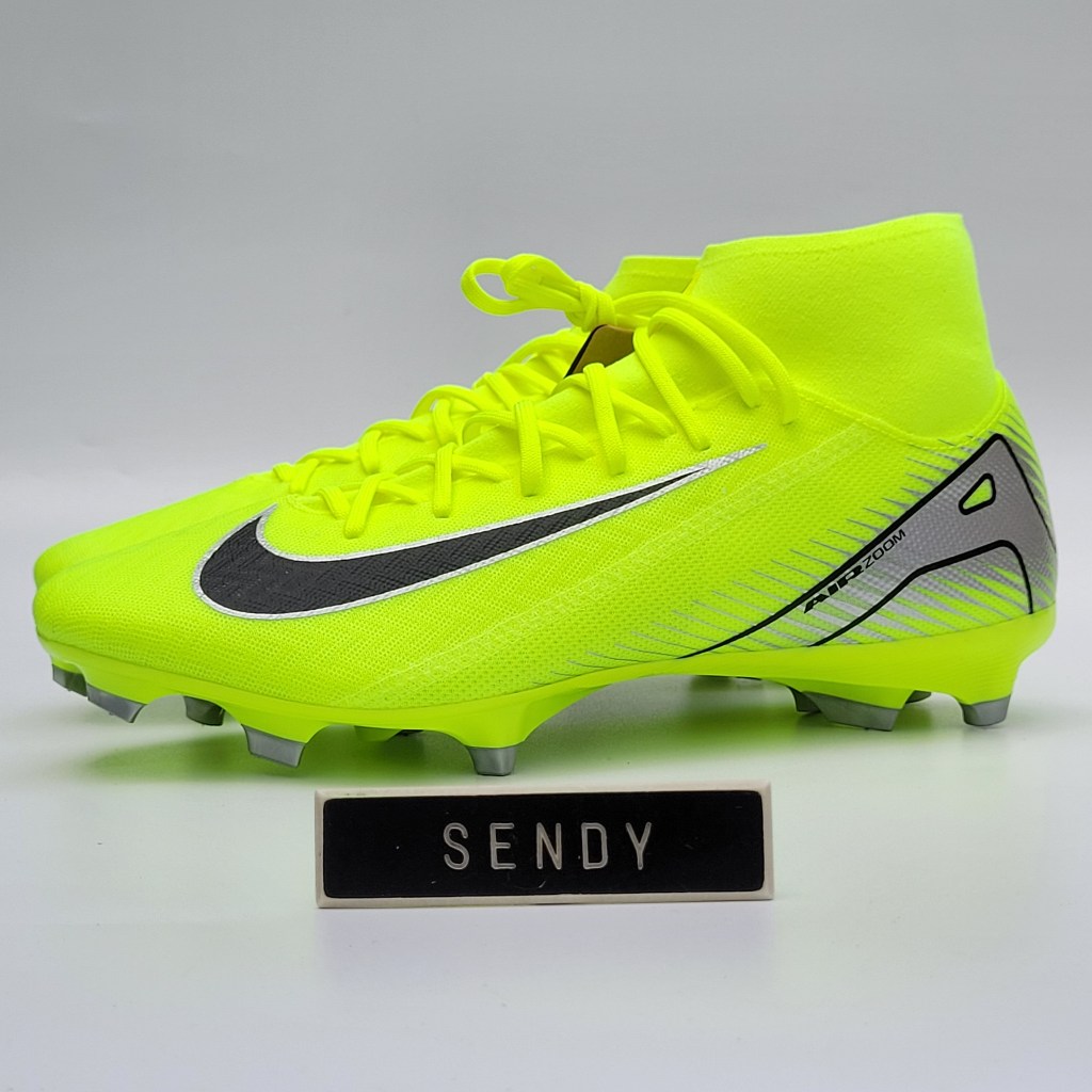 Nike Air Zoom Superfly 10 Academy FG Original Sepatu Sepak Bola Soccer Football Volt