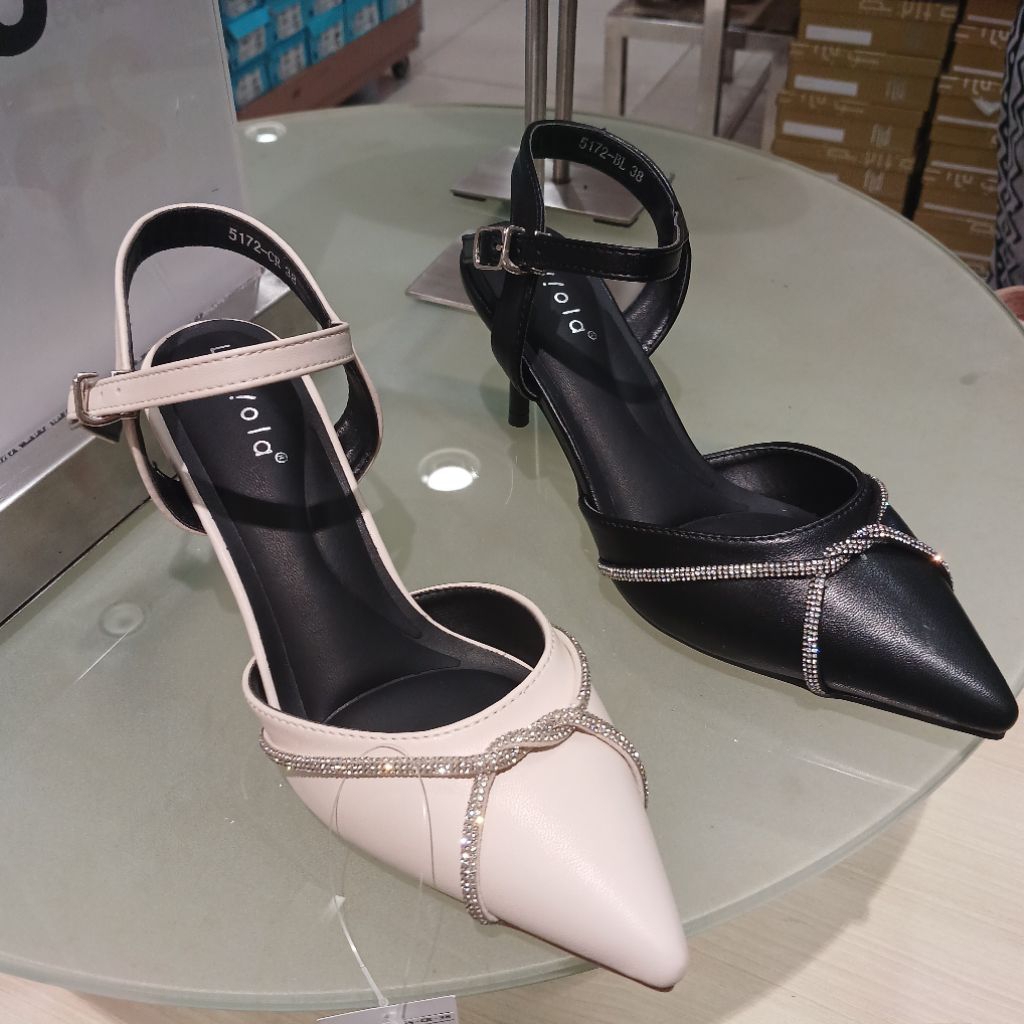 sepatu wanita heels 8cm LAVIOLA ori dari matahari