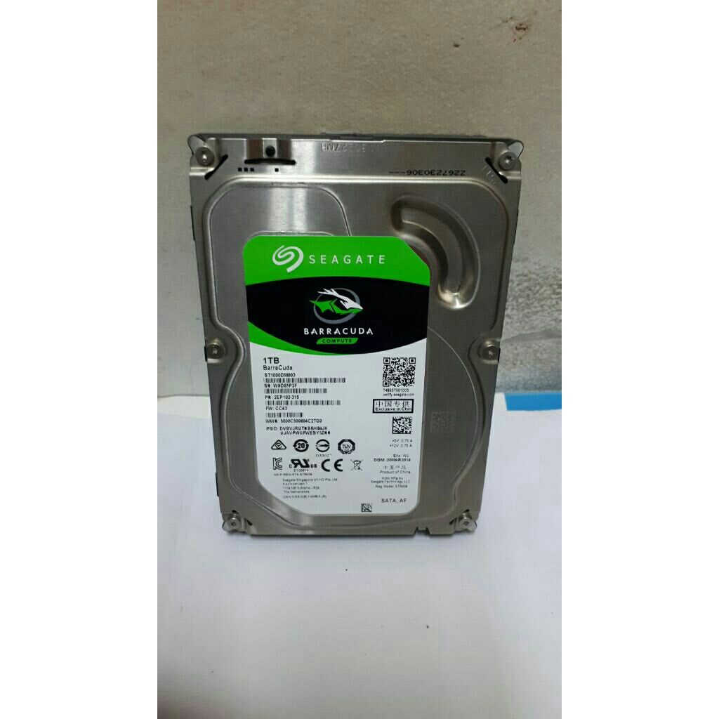 HARDDISK CCTV INTERNAL1TB  TYPE SATA UKURAN 3"5INCH HDD CCTV DAN PC KOMPUTER