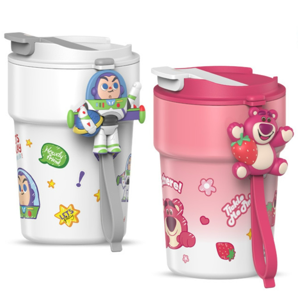 toy story tumbler lotso sus316 gelas kopi anti bocor buzz