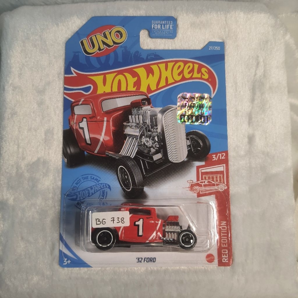 Hot Wheels 32 Ford Red Edition