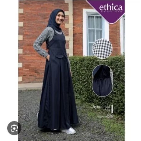 Ethica Ayumi 331 Navy simpel
