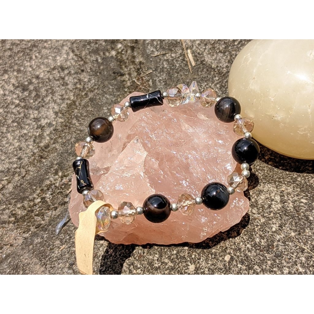 gelang kristal manik kaca