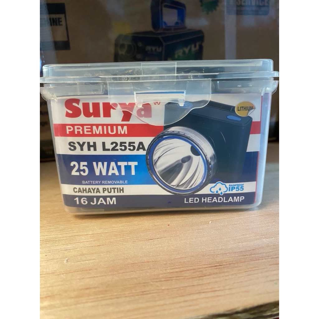 senter kepala Merek SURYA 25Watt