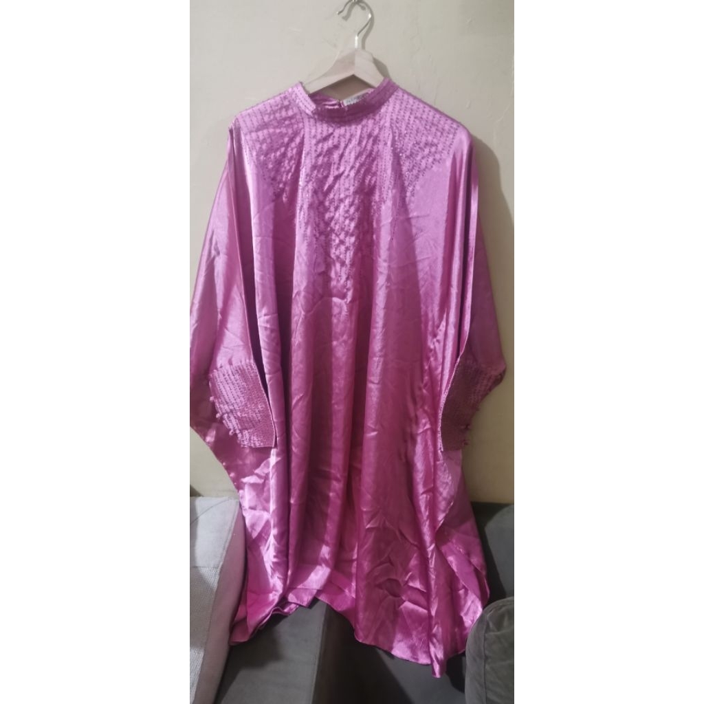 kaftan baju atasan wanita muslim size l