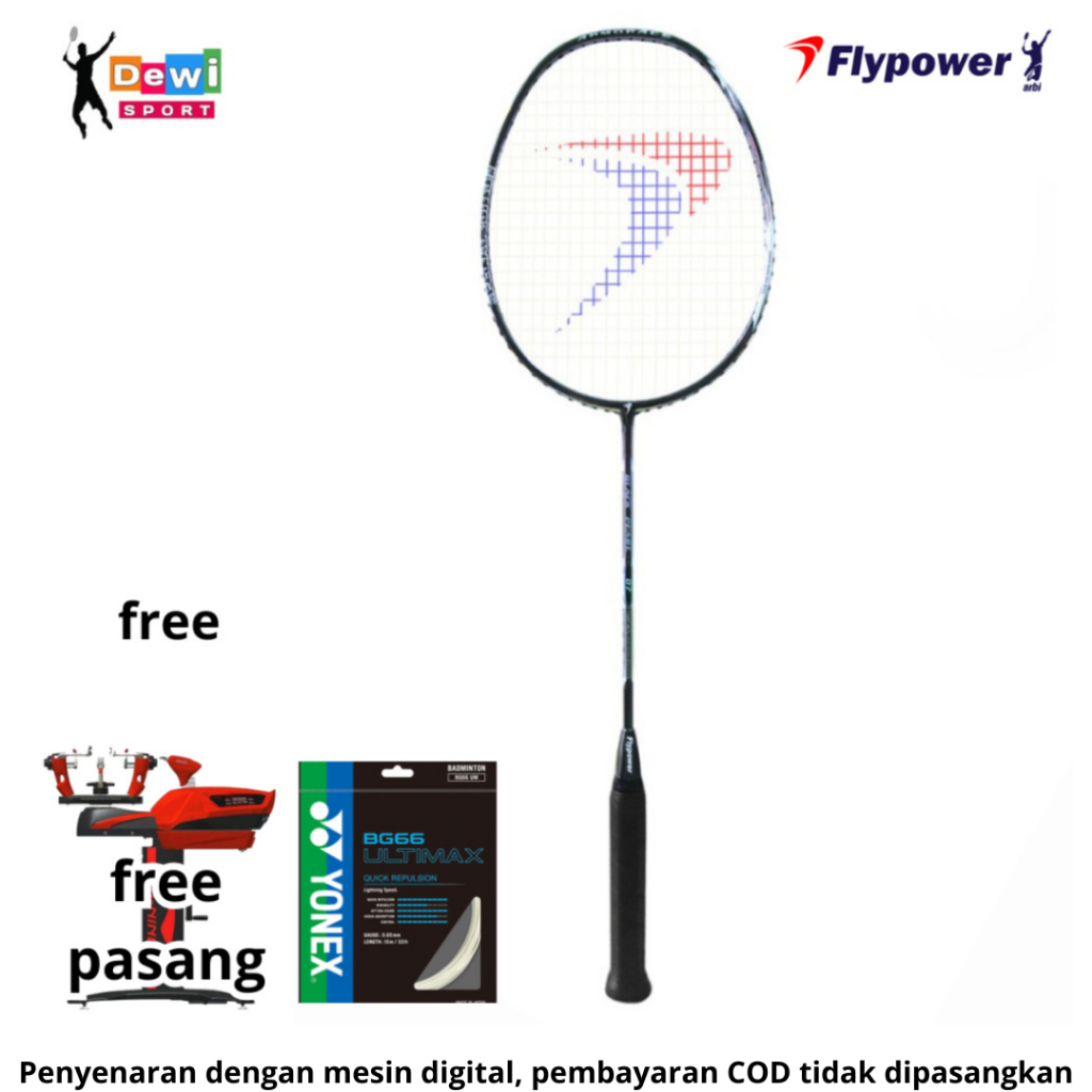 Raket Badminton Flypower BLACK PEARL 07