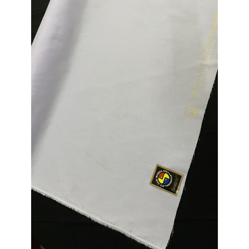 KAIN SERAGAM SEKOLAH/KANTOR - OXFORD SWAICHI - PUTIH (GRADE B)