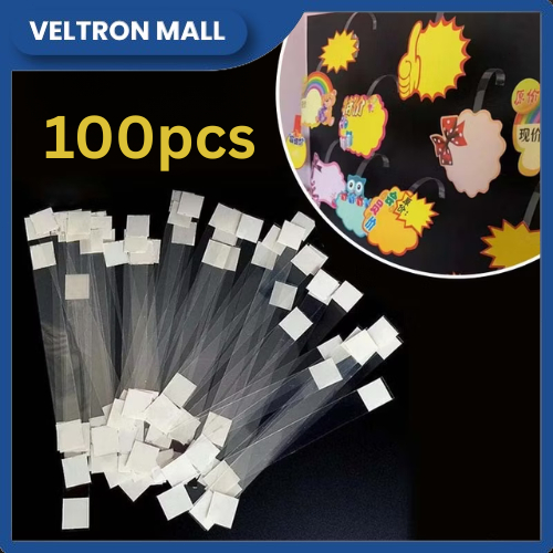 Wobbler Promosi Toko 100pcs – Mika Display Label Harga & Diskon