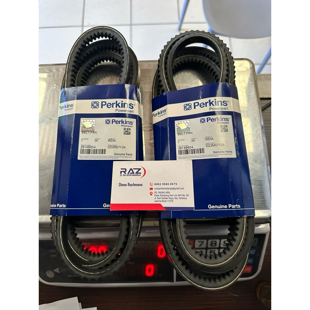 FAN BELT PERKINS 2614B654 PERKINS