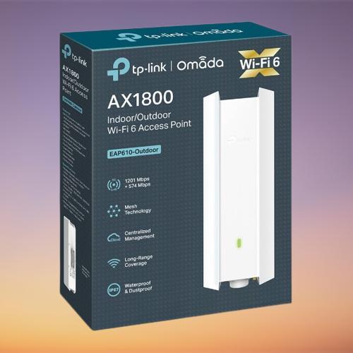 TP-Link EAP610-Outdoor AX1800 WiFi 6 Access Point TPLINK TP LINK