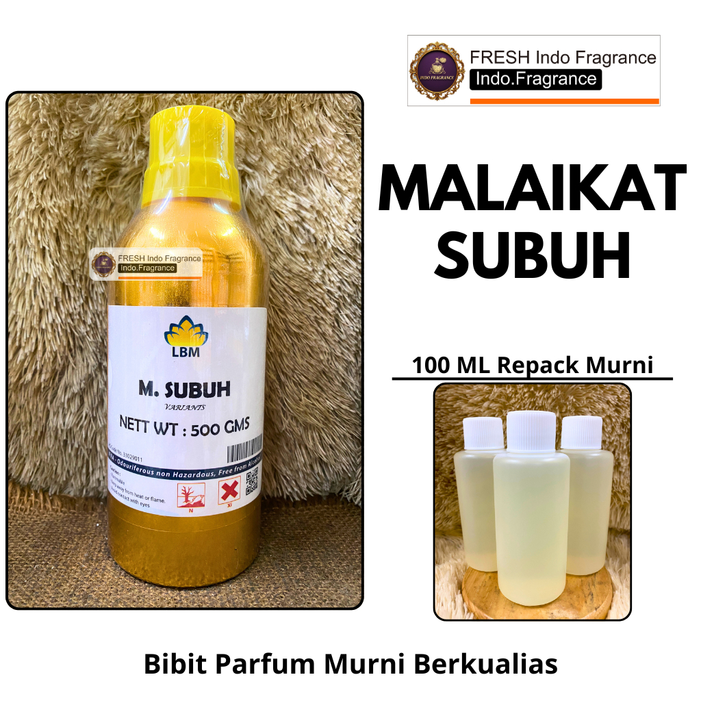 Bibit Parfum LBM - MALAIKAT SUBUH Repack 100 ML MURNI LBM Fragrance