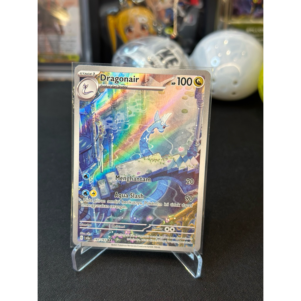 Pokemon Dragonair 182/165 AR 151 Indonesian
