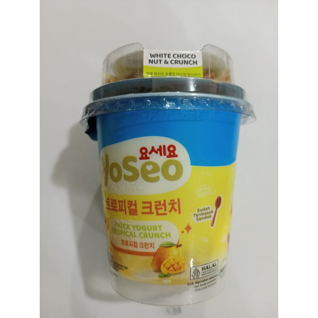 Yoseo Honey Granola Creamix Yogurt 110ml