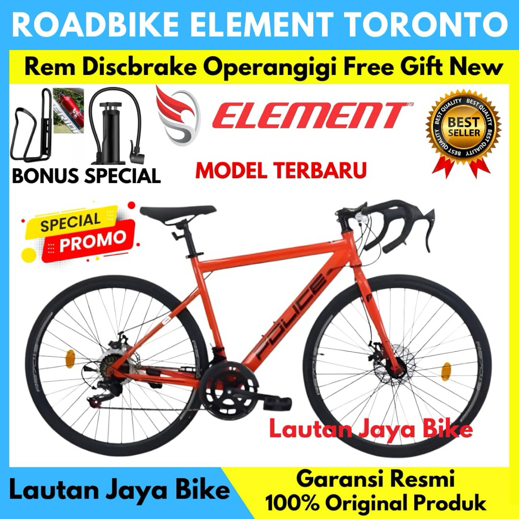 Sepeda Roadbike 700c Element Police Toronto New