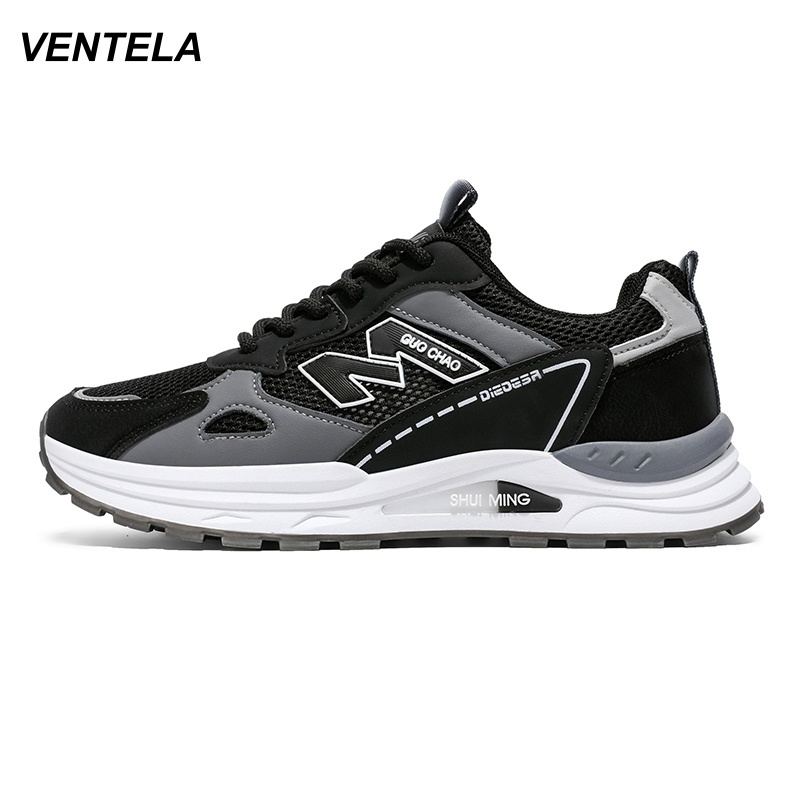 TIMUGA Sepatu Pria Olahraga Motif Keren Casual Sneakers KSR738 Sepatu VENTELA