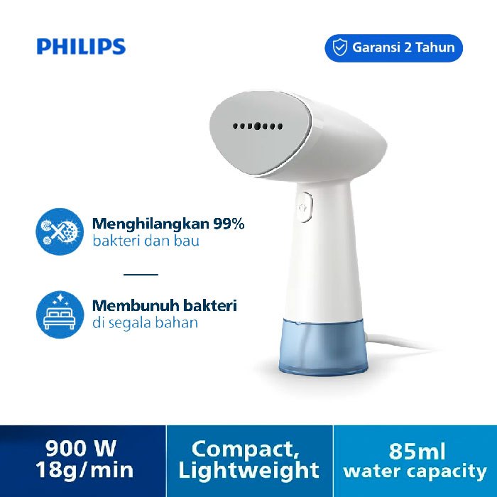 PHILIPS Handheld Steamer Genggam STH1000/10 Traveling Mini Setrika Uap