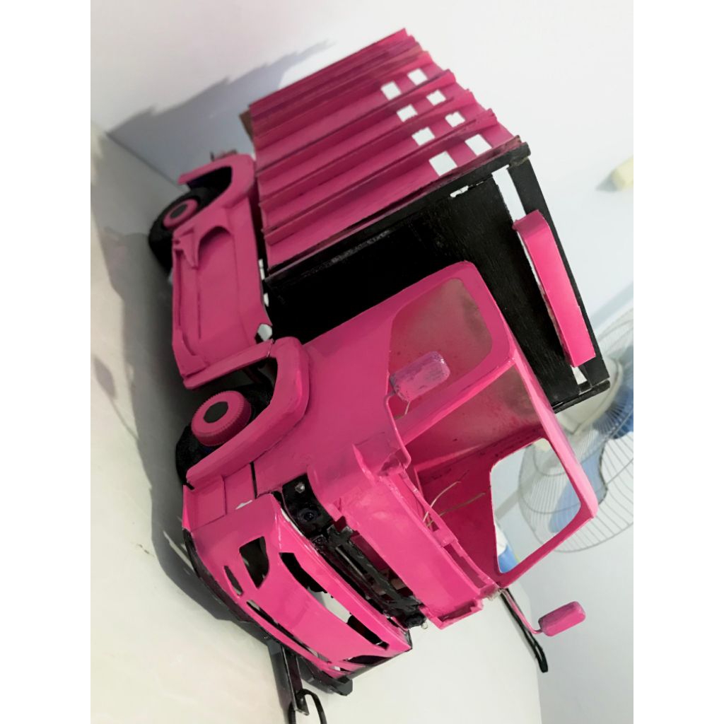 Miniatur truk canter samok skala 1:14 for sale