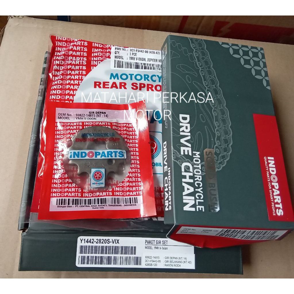 Gir Gear Indopart Vixion New IKd/3 / Beat Yamaha Vixion New