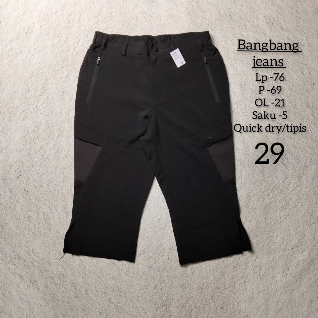 celana pendek outdoor bangbang jeans original 100% wanita