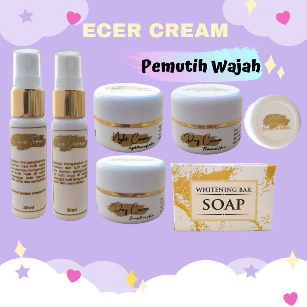 ECERAN PEMUTIH WAJAH / VARIAN ECER CREAM WAJAH PEMUTIH/Cream pemutih wajah/WAJAH /CREAM PEMUTIH /WAJ