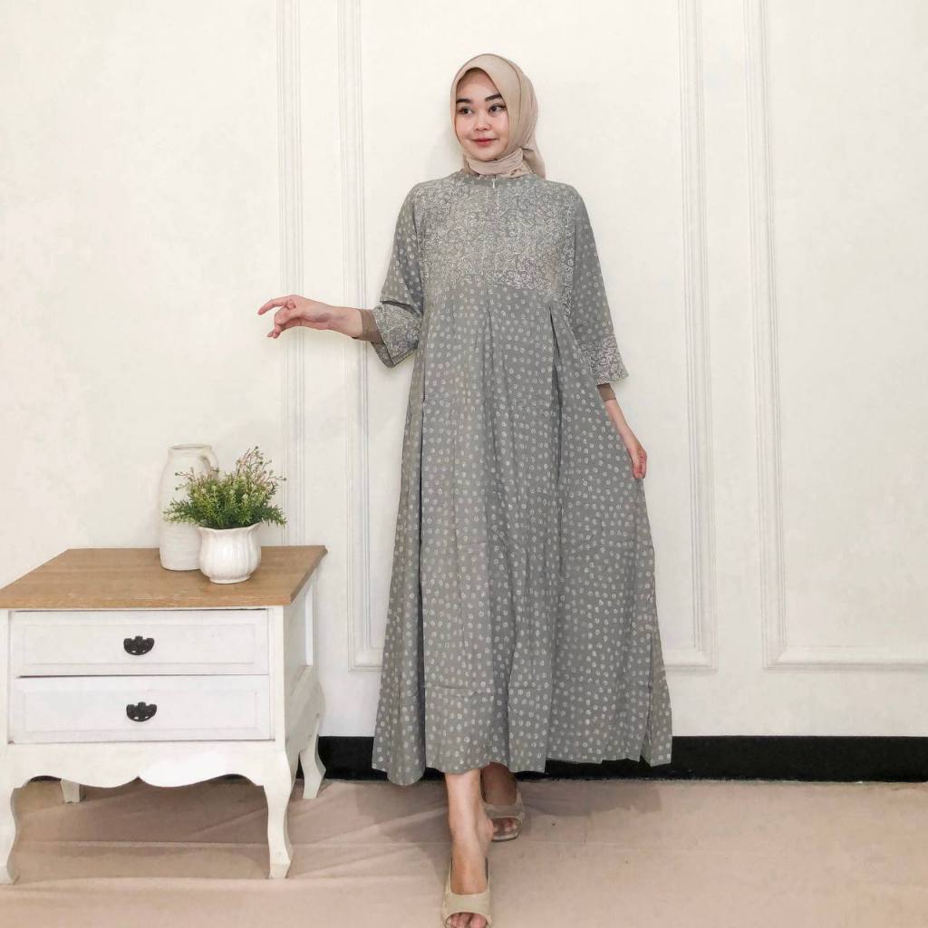 Dress Rayon Sekdres Rayon Model PREMIUM sekdres