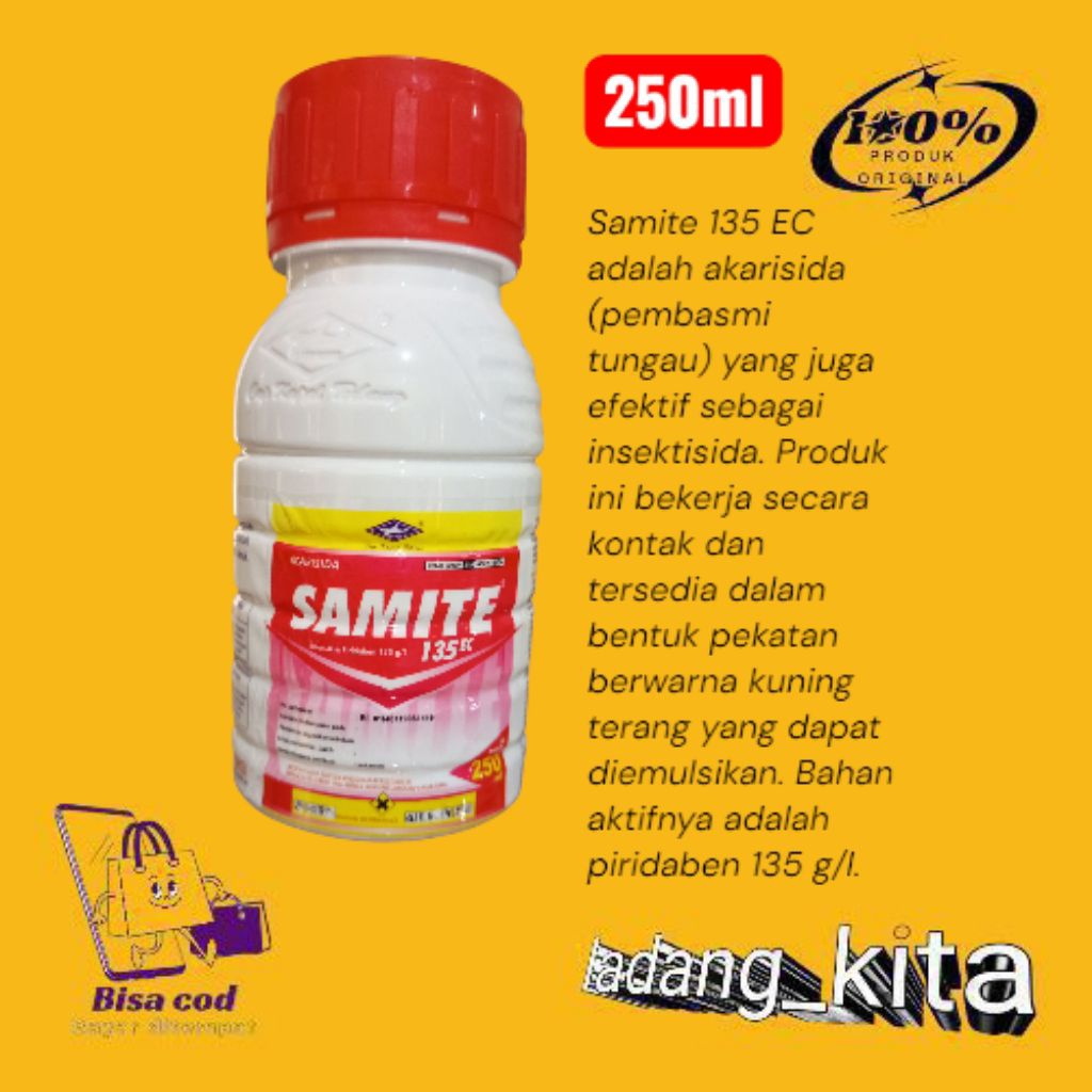 AKARISIDA SAMITE 135 EC 250 ML