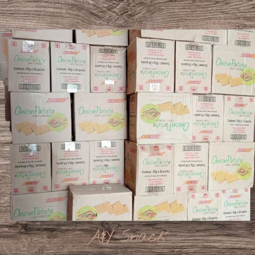 Biskitop Onion 1 Dus Isi 24