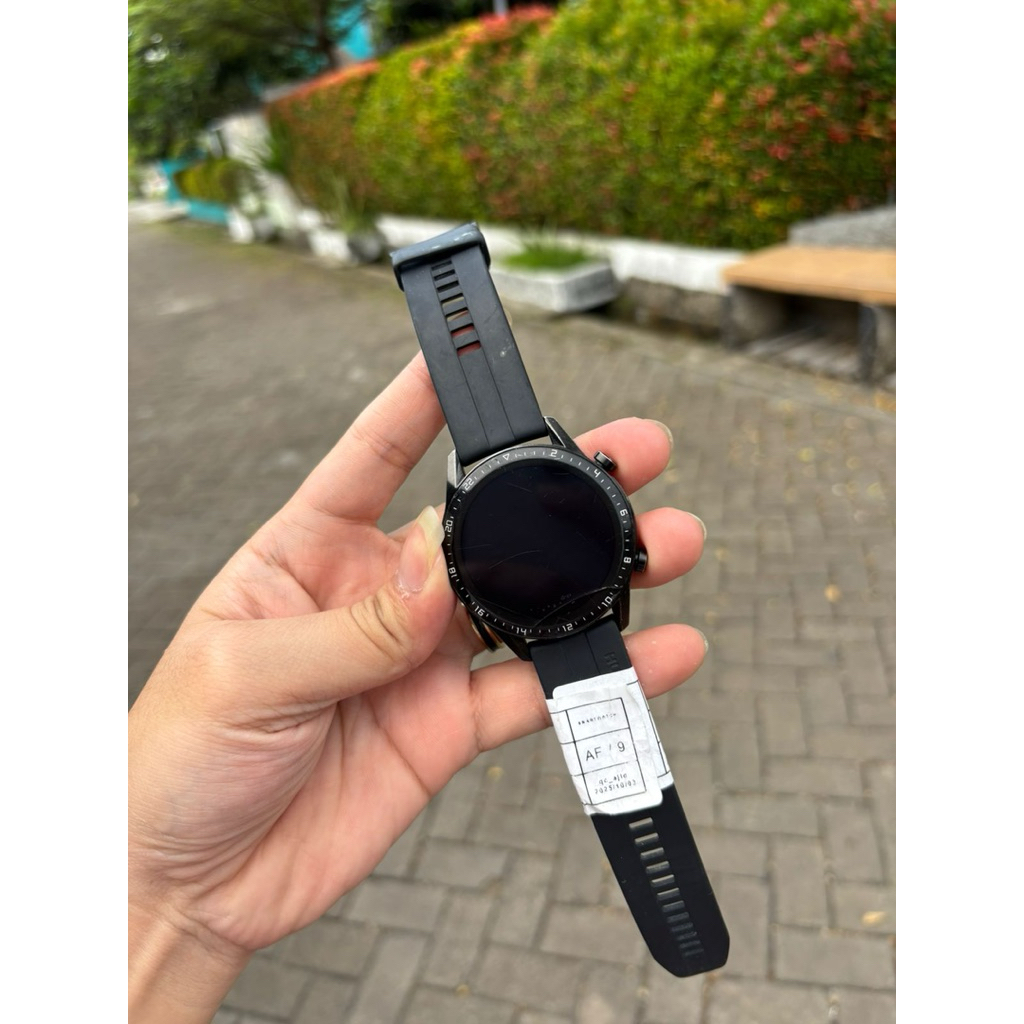 Jam huawei watch gt 2 46mm second batang minus layar pecah