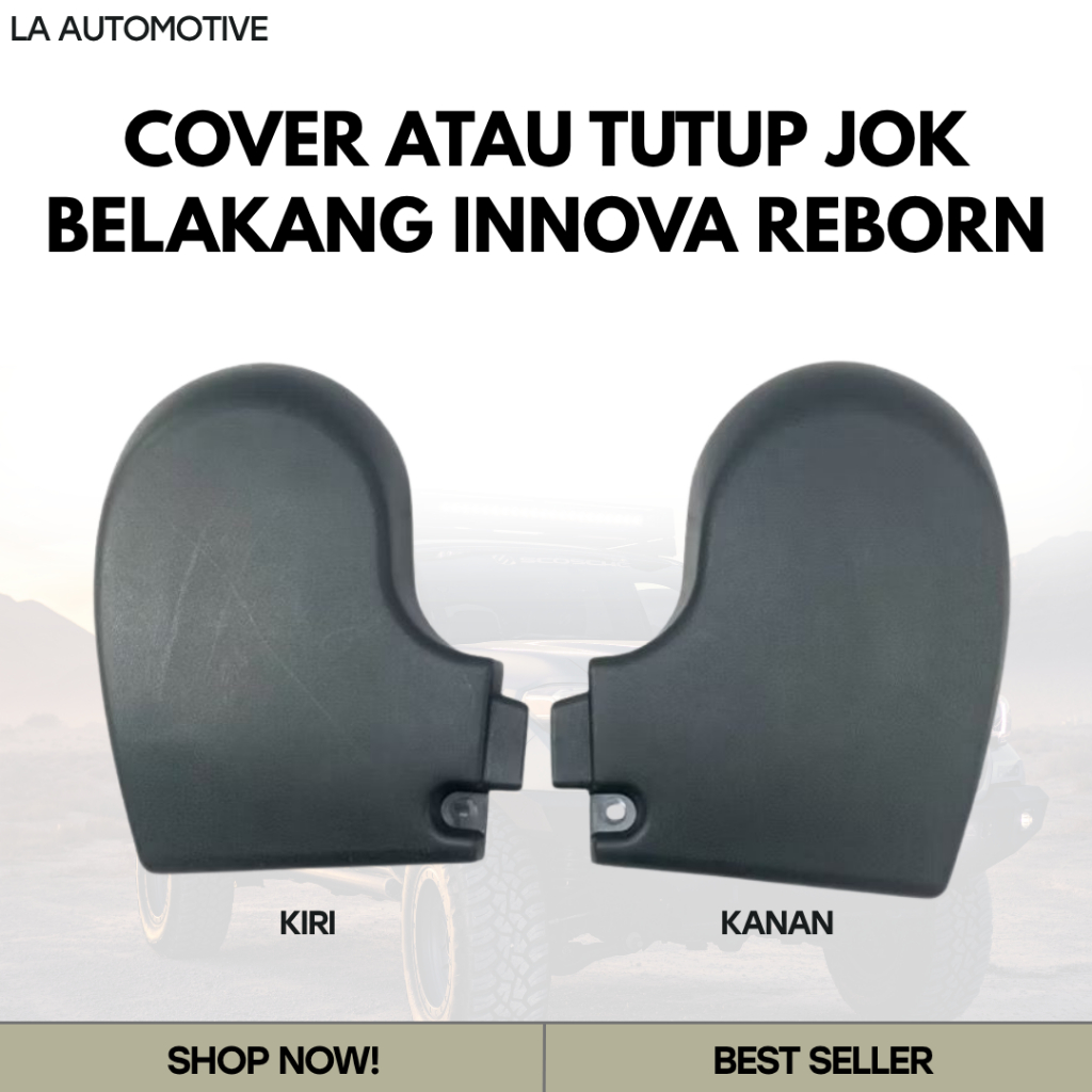 COVER ATAU TUTUP JOK BELAKANG INNOVA REBORN