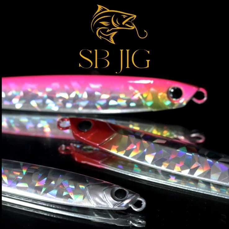 Metal Jig JIGPARA LONG 80/100 Gr | umpan pancing jigging Tenggiri Hunter | SB JIG