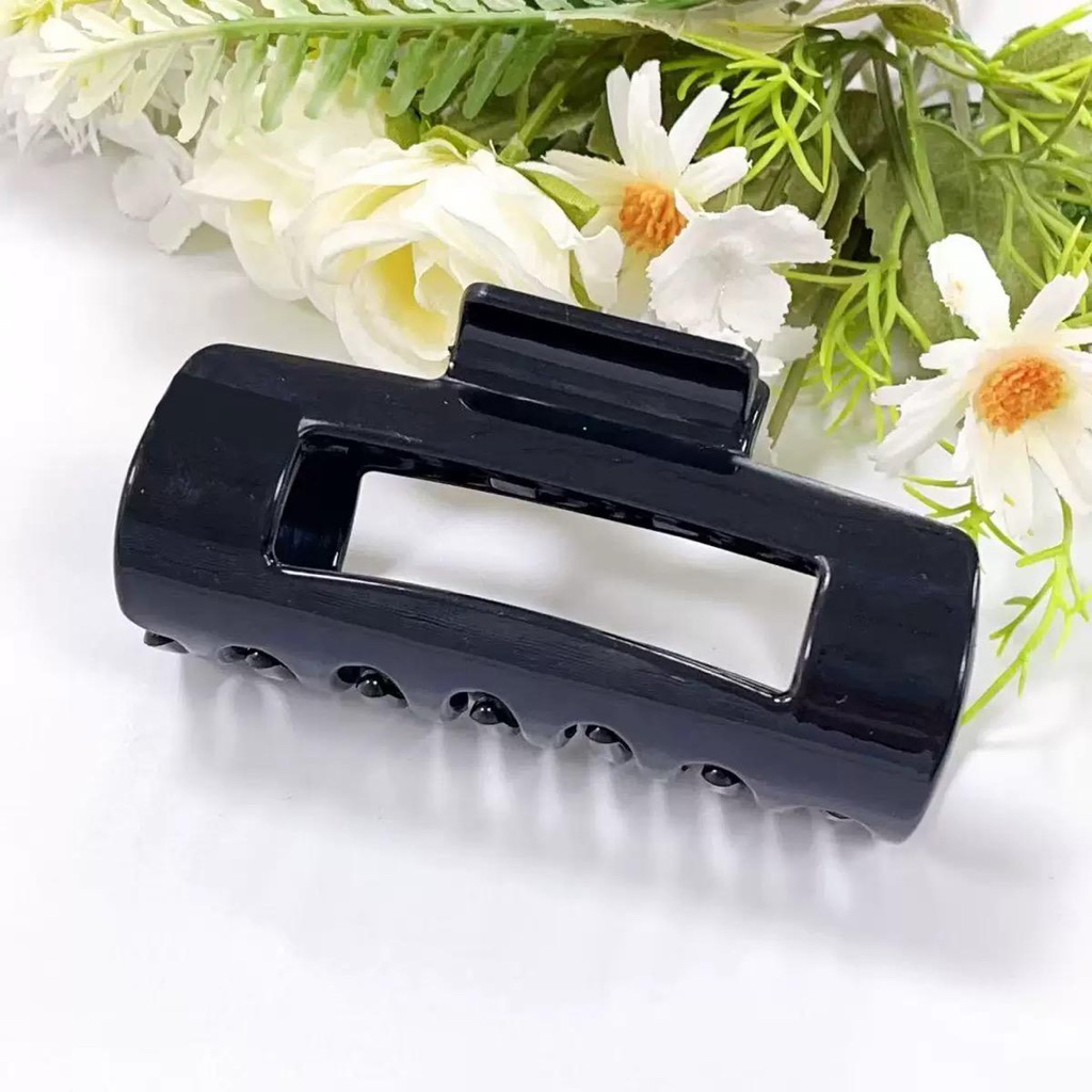 Nako Clip Jepitan Rambut Silikon Fleksibel Elastis Lembut Jedai Anti Patah Hairclip Wanita