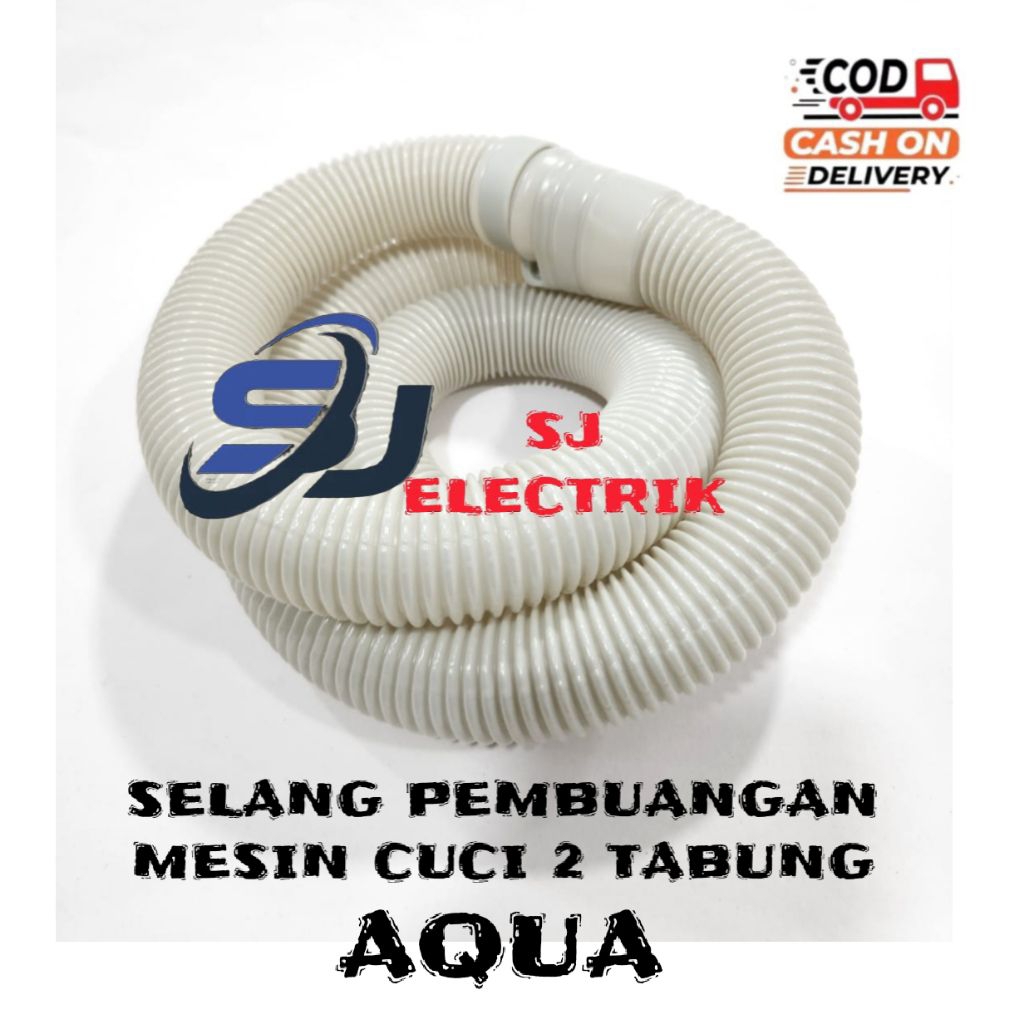 SELANG PEMBUANGAN MESIN CUCI AQUA 2 TABUNG