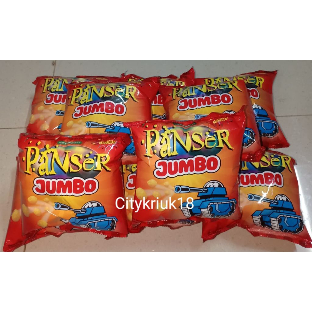 Ciki Panser Jumbo Berhadiah Ciki Panser Jumbo Viral 1Pack 10Pcs