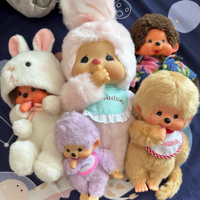 Monchhichi Chimutan Sekiguchi Doll Keyring Fashion