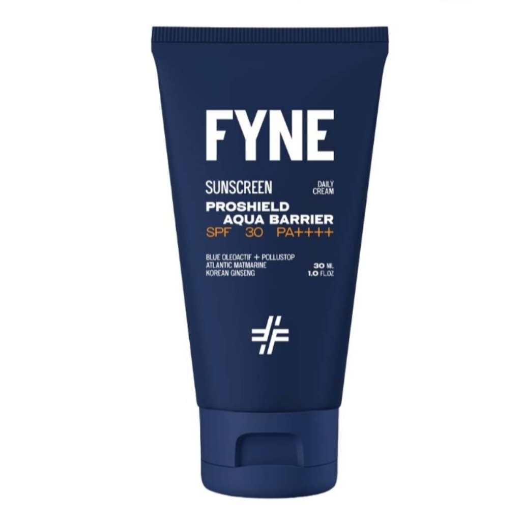 FYNE Sunscreen Wajah Pria Proshield Aqua Barrier SPF 30 30 ml
