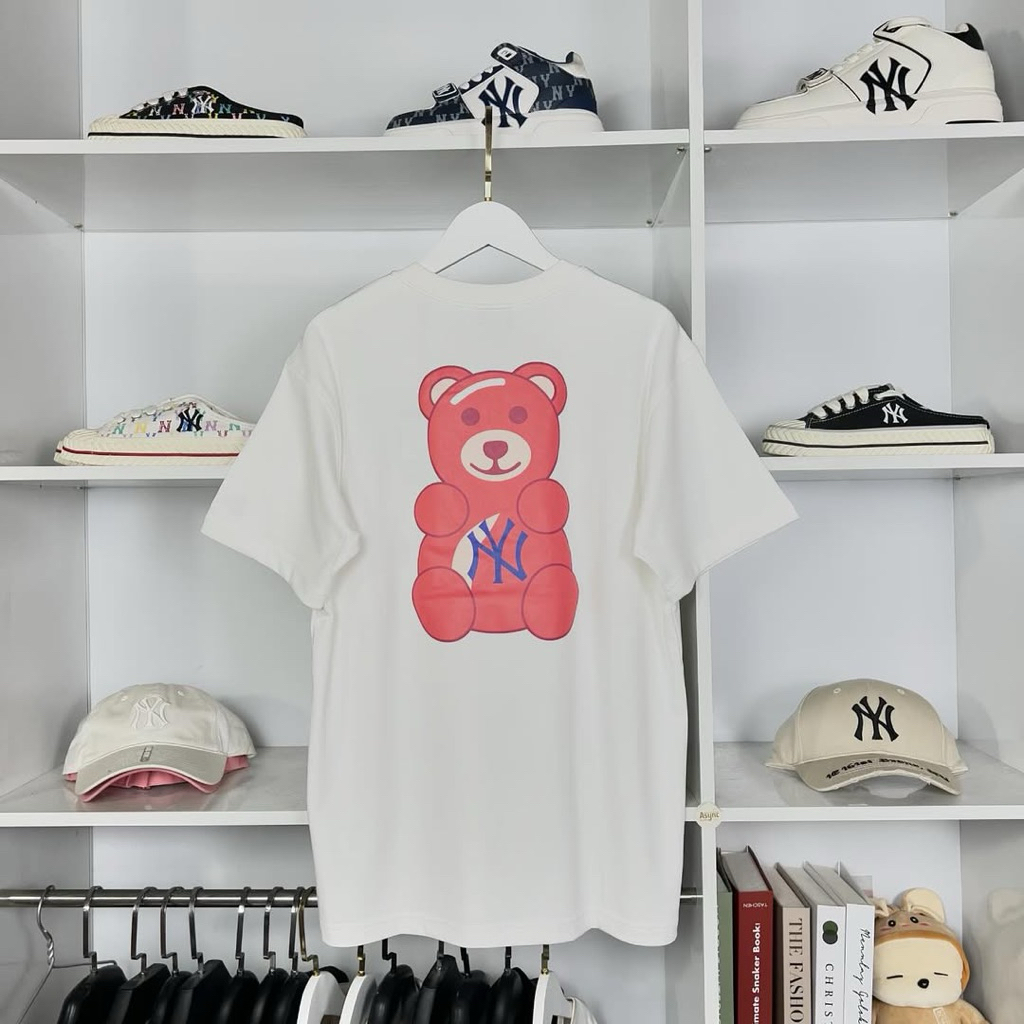 Tshirt Kaos New Era Mlb Bear Import High Quality Full Cotton 20s Super Premium Tebal
