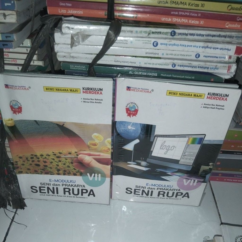 E-Modulku Seni dan Prakarya SENI RUPA mediatama SMP/MTS Kelas 1,7,VII Semester 1,2