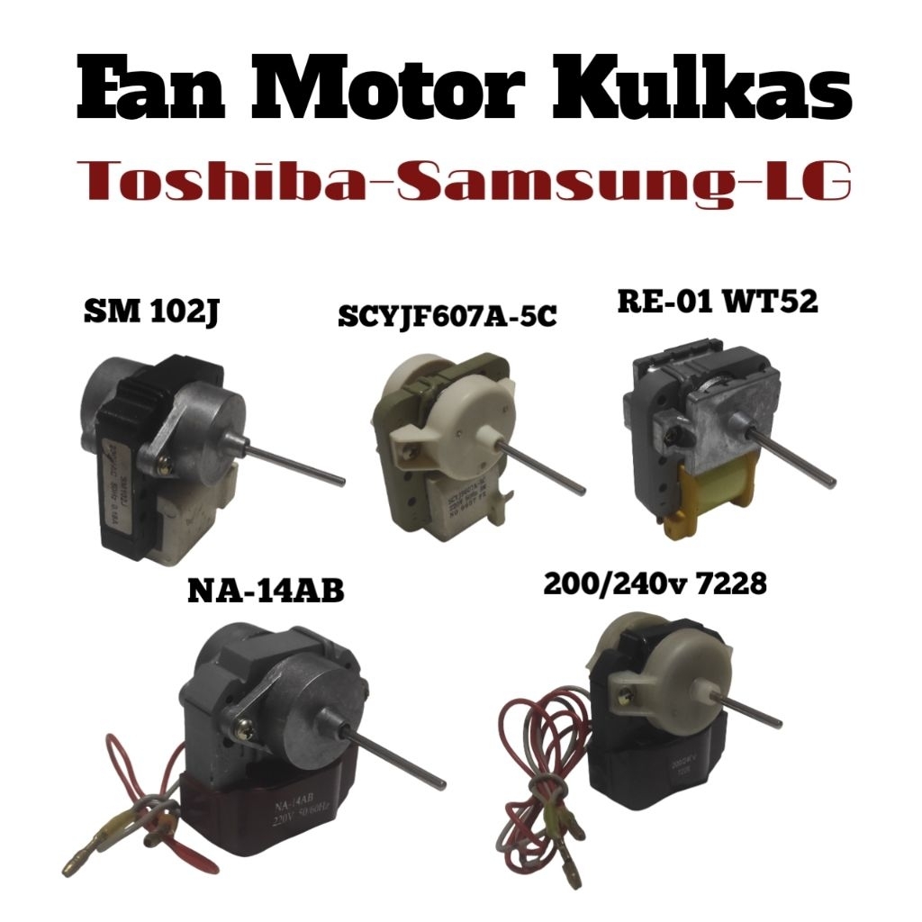 Fan motor kulkas Samsung-Tochiba-lg//Dinamo kipas kulkas